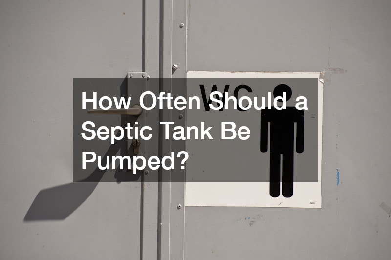 How Often Should a Septic Tank Be Pumped?